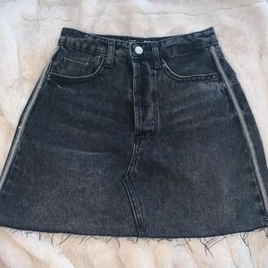 new with tags - denim skirt with rhinestones